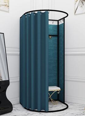 服装店商场试衣间简易移换可衣间临时拆卸展示架室子UDV更衣动门