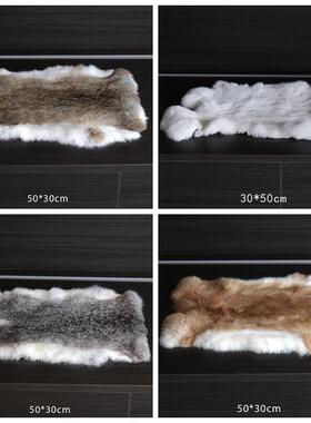 【兔毛桌垫】样板间化妆台衣帽间兔毛桌垫子轻奢地毯摆件托 托盘