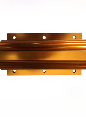 Rxg24-300W大功率金铝壳电阻放电预充电阻0.1欧姆2R 3456789负载
