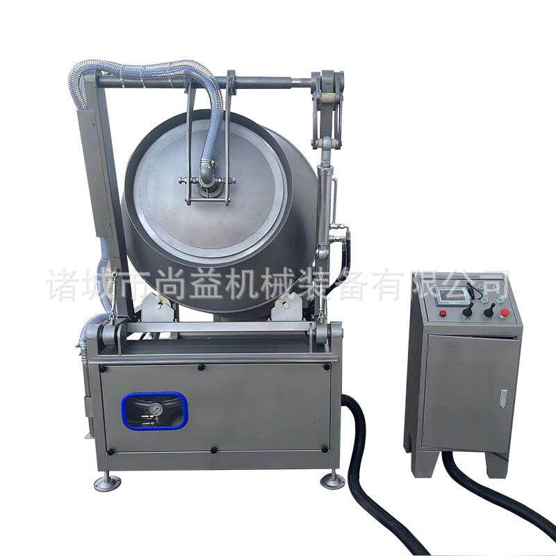 全自动真空滚揉机鸭脖搅拌入味设备炸鸡腌制设备变频式腌肉机