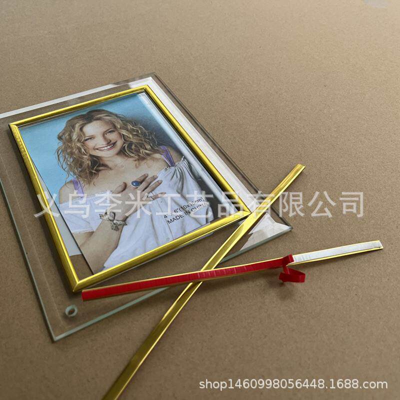 外贸相框PVC门窗木门 灯笼相框 金银带胶软边条 线条汽车装潢