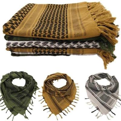 Scarf Arab Shemagh Keffiyeh Military Tactical Palestine Scar
