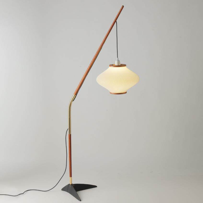 客厅沙发旁边床头卧室设计高级感复古落地灯2026新款松铃落地灯