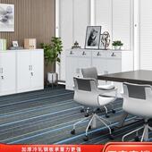 铁务皮办公室文件带锁抽屉财资料柜小矮柜家用收985纳储柜物工具