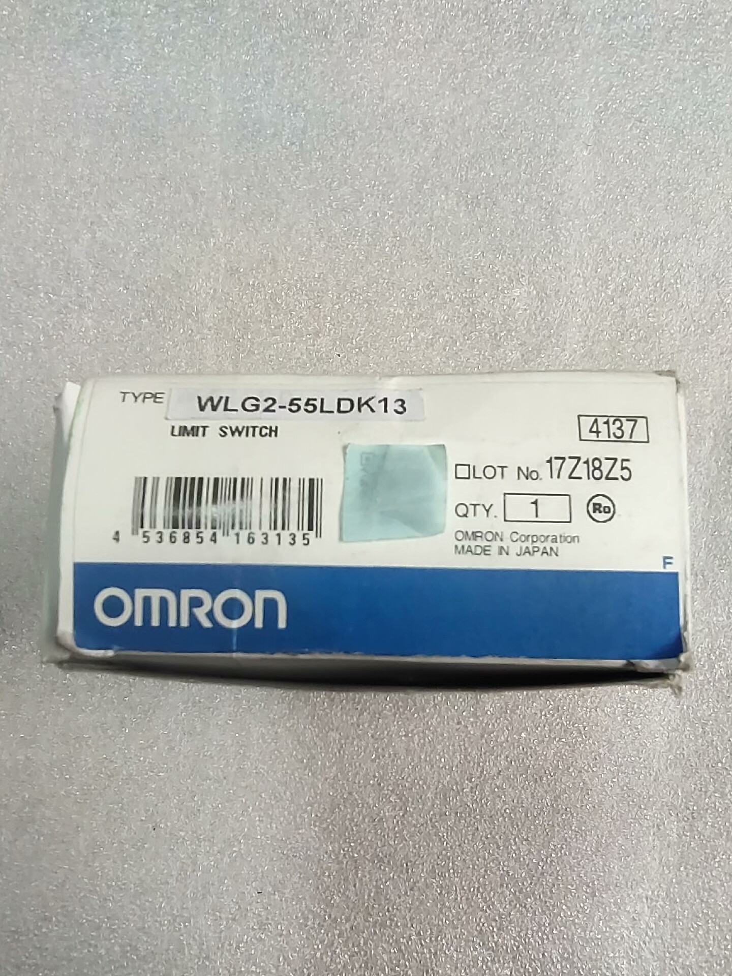 OMRON 欧姆龙  WLG2-55LDK13  实物拍摄