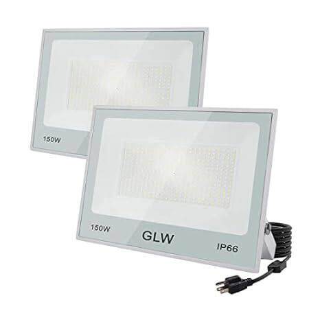 150W LED Flood Lights Outdoor 2 Pack，13000LM Super Bright