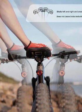 LED Bike Rear Light Smart Brake Sensing Light Bicycle Tail