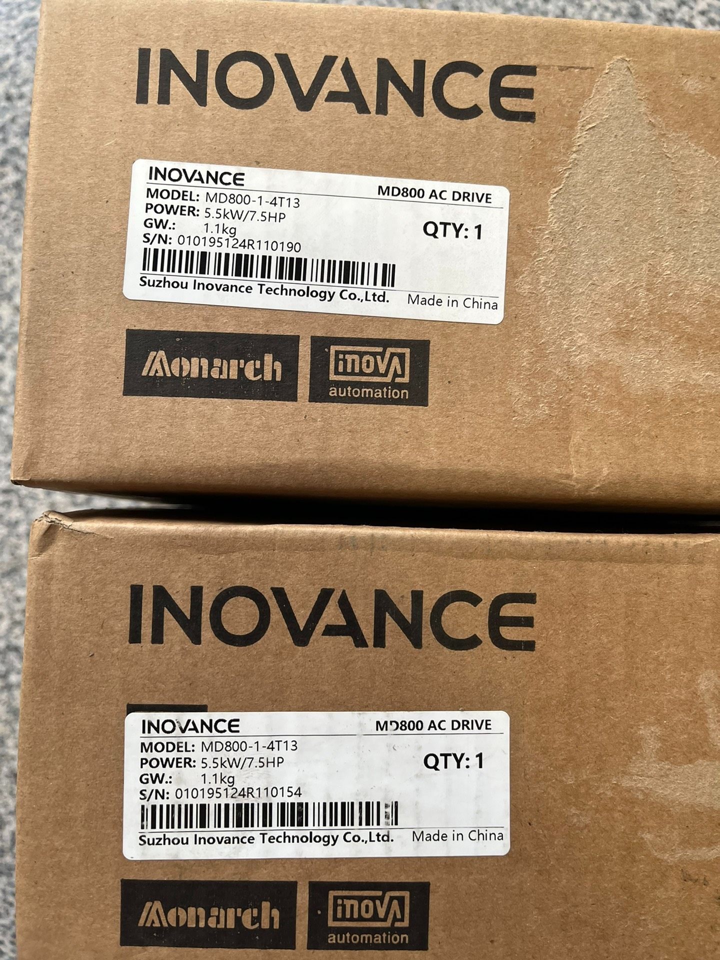 汇川变频器MD800-1-4T13  全新原装正品，盒码一致