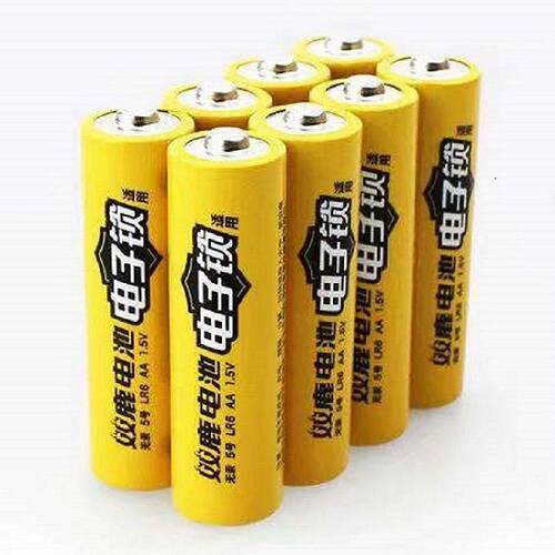 适用双鹿电子锁5号干电池碱性lr6家用密码指纹防盗智能门锁8粒