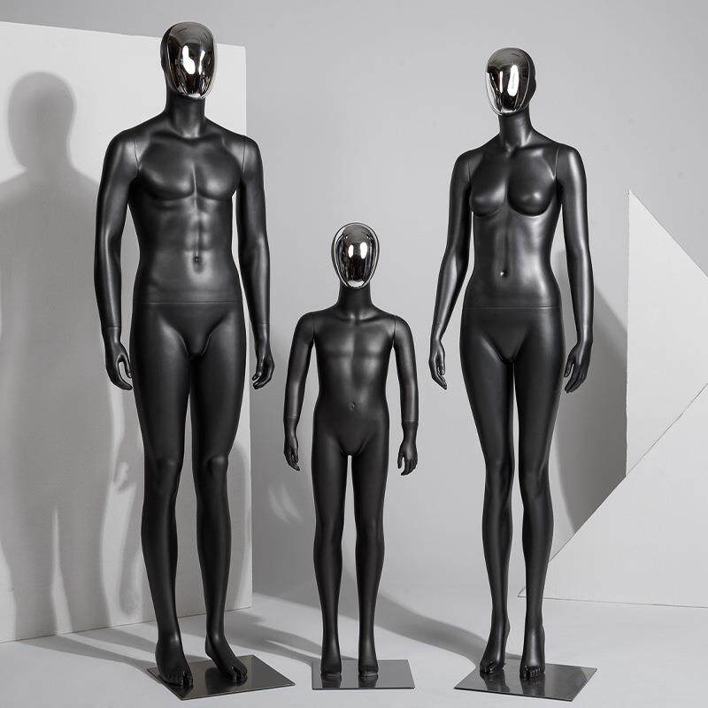 哑光白全身模特道具女服装店女装展示架橱窗拍摄男女情侣模特架子