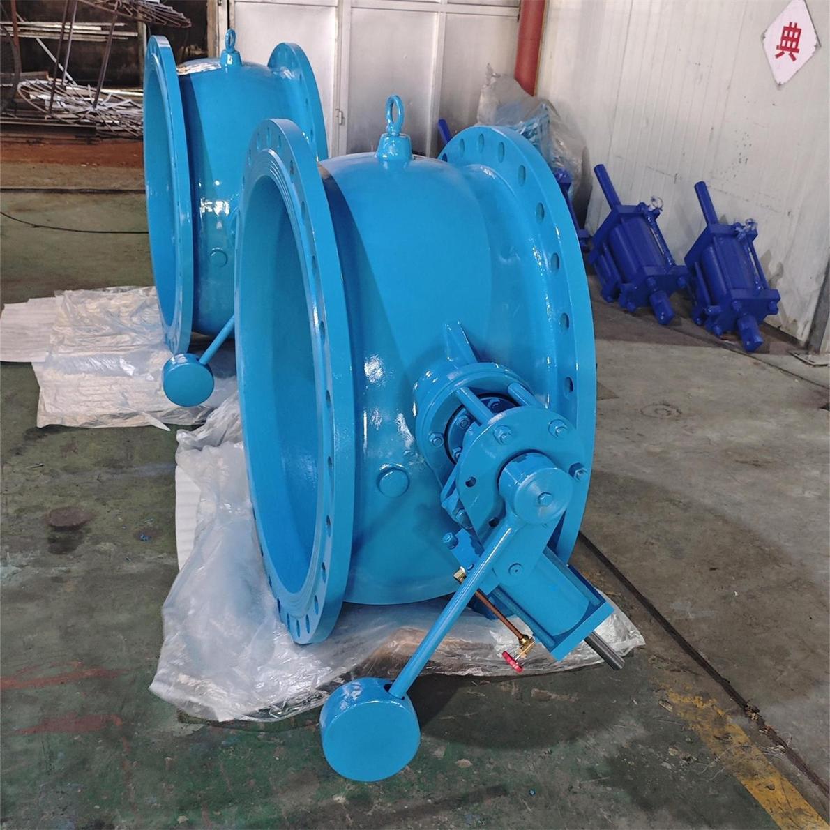 厂家直销微阻缓闭蝶式止回阀HH47X-10c法兰蝶式止回阀门
