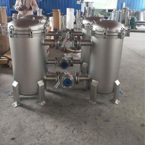 DL-3P2S袋式过滤机养殖废水循旁滤水化工过滤器滤筒高效节能