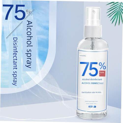 1pcs 5 10pcs 75% alcohol spray disinfectant convenient 100ml