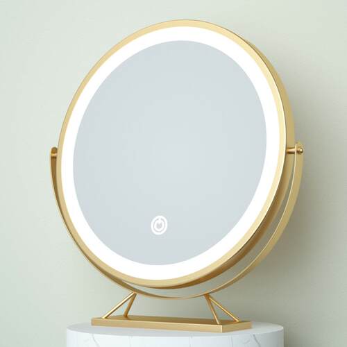 Makeup mirror with light LED mirror化妆镜带灯智能化妆镜LED台