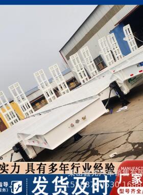 出口型自卸侧翻半挂车一体侧翻全挂车重型半挂车厂家