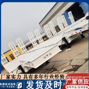 出口型自卸侧翻半挂车一体侧翻全挂车重型半挂车厂家