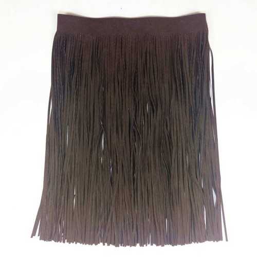 仿皮服装辅料现货绒排服装辅料流苏装饰穗子绒布配件长须双面批发