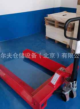 Manual paper roll truck stacker forklift