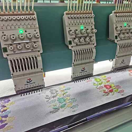 厂家直销刺绣绣花机 产能高易操作 自动换色 剪线 断线自动报警