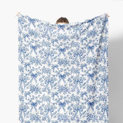 Soft Funny Throw Blanket Cow Print Flannel Blanketwarmall