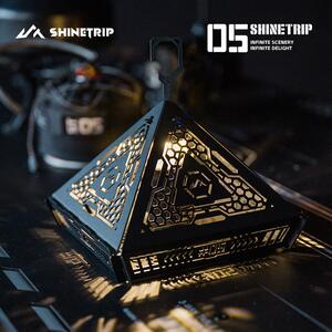 ShineTrip山趣户外05系列金字塔灯罩战术氛围灯罩不锈钢便携灯挂
