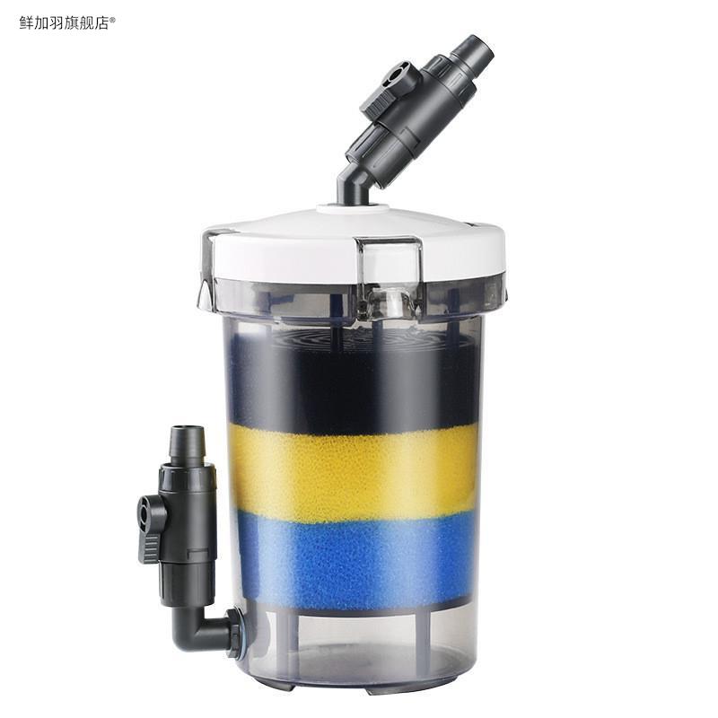 佳璐鱼缸透明过滤器 水族箱缸外过滤设备静音外置桶批发