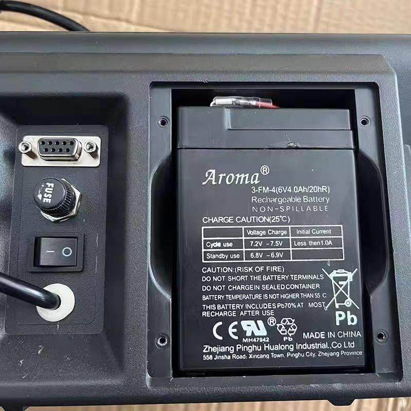 上海耀华XK3H169A12+E地磅0仪表显示器电子称蓝牙秤V4A原装蓄电池