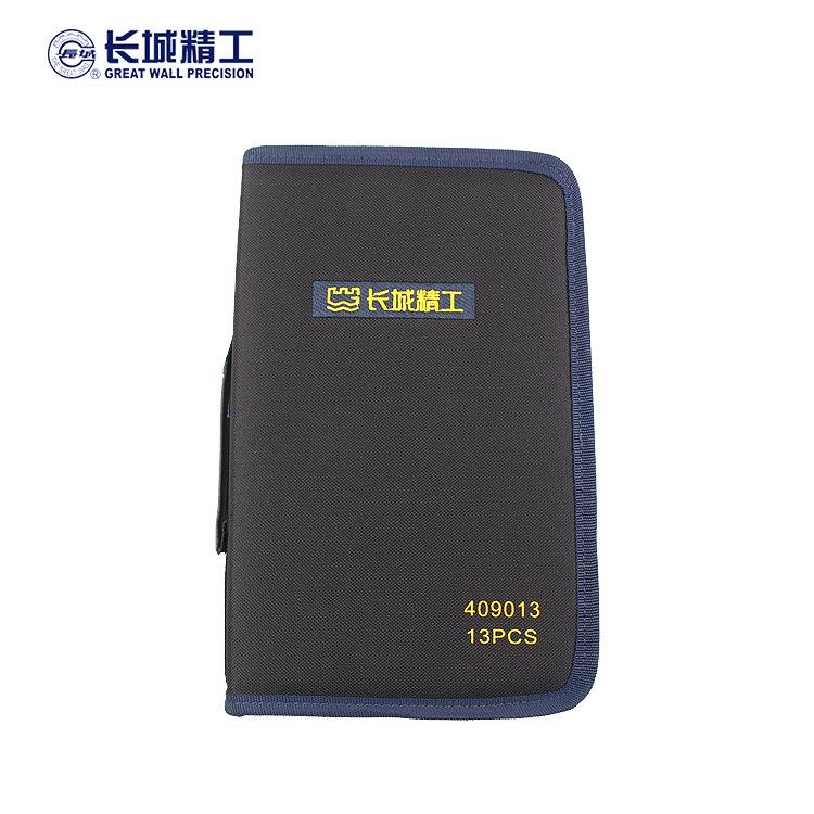 长城精工工具箱13pcs家用五金工具套装 电工维修常用组合工具