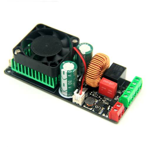 大功率500W D类HIFI数字功放板/成品/单声道/超LM3886/IRS2092S