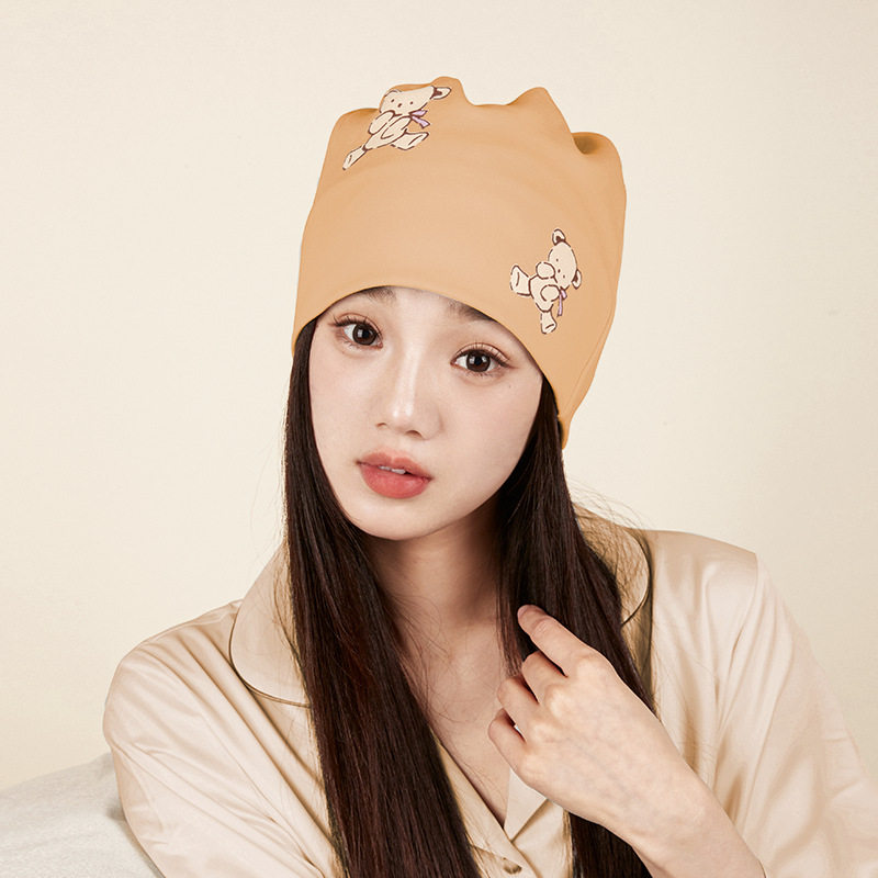 月子帽产后春秋冬季棉产妇头巾大头坐月子妈妈孕妇发带加厚帽子