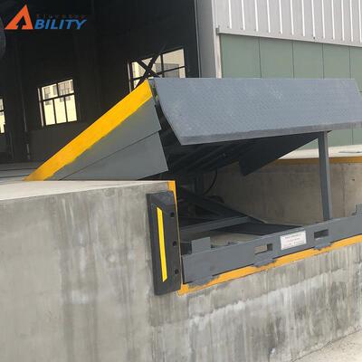 液压固定登车桥集装箱装卸货平台月台斜坡式搭桥搬运电动升降平台