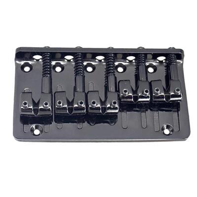 5-String Hardtail Bass Bridge Guitar Saddles Zinc Alloy