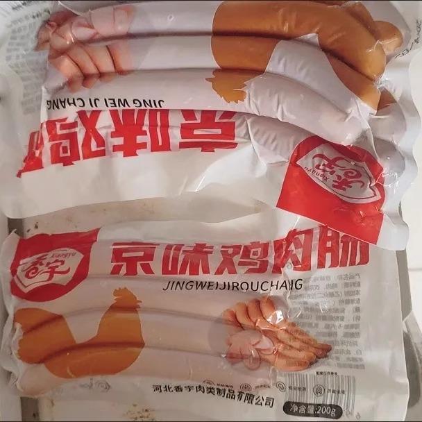 现货香宇京味鸡肠200g唐山特产肠类肉肠熟食懒人即食早餐食品火腿