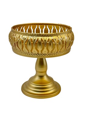 厂家跨境直销铁艺干果收纳置物摆件烛台香薰家居宴会创意装饰