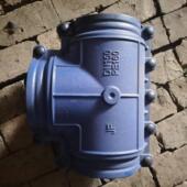 汉服节正三通抓扣节减径三通堵漏环快速接头堵漏球墨铸铁