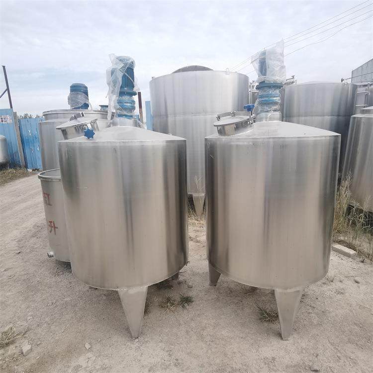 化工液体搅拌桶304不锈钢抛光液体搅拌机5立方搅拌罐