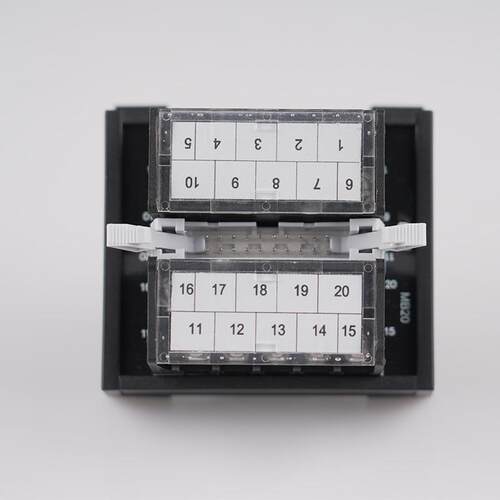 螺普20位接线端子 公共端子台MG04-C16 32位公用端端子台C32