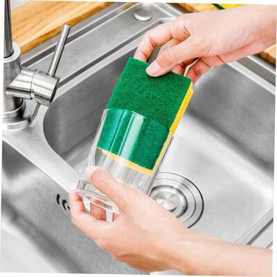 Dishwashing sponge cleaning brush Nano home dishwashing pan