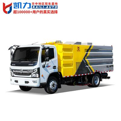 东风大多利卡中置吸尘车 6方垃圾箱 1.5方清水箱 场地路面清洁吸