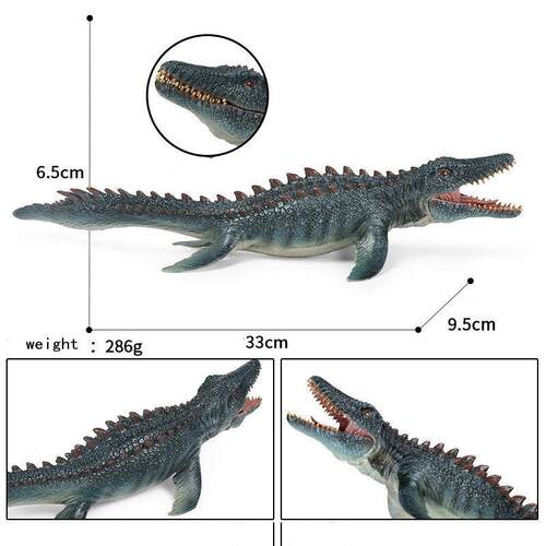 Dinosaur Model Realistic Figures Lifelike Mosasaurus Dinosau