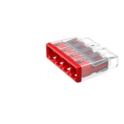 WAGO万可接线端子2773-404硬线专用接线器对接插拔式头快速并线器