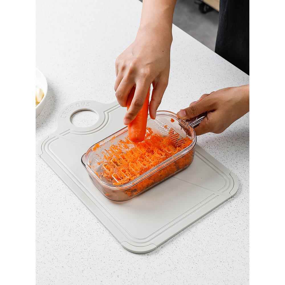 日本进口果蔬磨泥器家用姜蒜泥研磨器宝宝辅食手动打磨工具切菜器