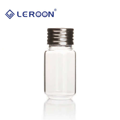 10ml 20ml透明棕色精密螺纹顶空瓶含18mm磁性铁盖17.5mm四氟进样