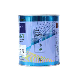1K特黑汽车表面修补耐高温喷漆 121 厂家直销 众船桶装