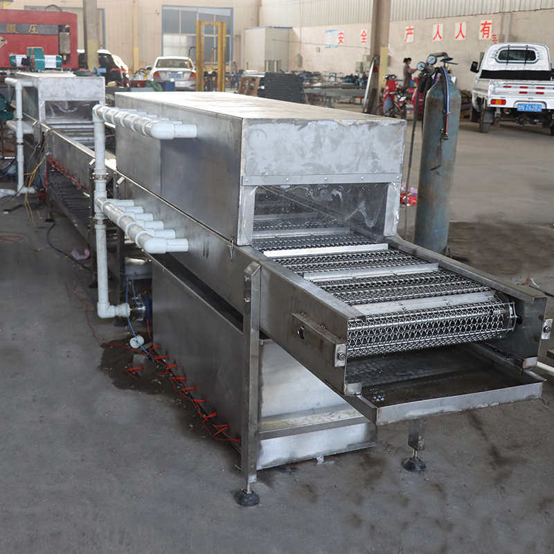 工业机械网带输送机隧道炉烘干机流水线不锈钢食品清洗小型输送机