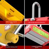 5t吨强力吸盘永磁升降机磁力悬挂大吸盘圆 磁力吸盘工具吸盘1