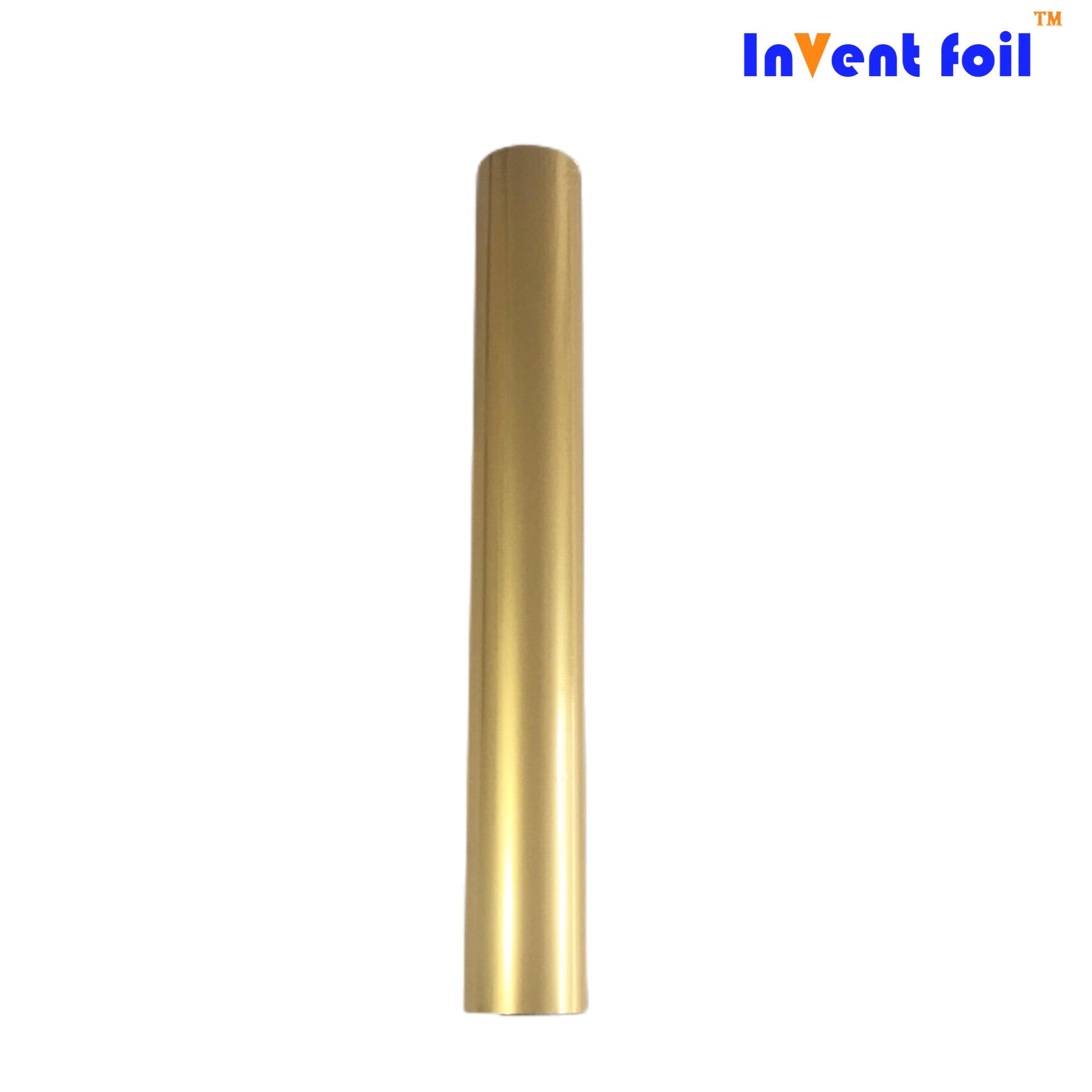 INVENT FOIL哑金烫金膜纸塑通用性价比高颜色齐全电化铝烫金纸