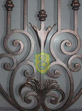 农村防自建房别墅入户门铁艺大门平开盗enry庭院雕花锻KUU造门t铁