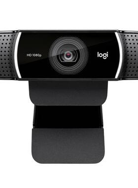 C922 pro高清数码摄像头内置麦克风主播直播三角支架USB电脑