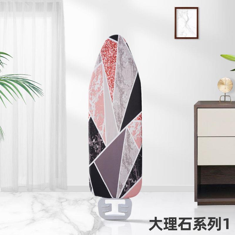 跨境烫衣罩大理石纹烫衣板罩烫衣板防尘罩加厚防烫印花烫衣板罩